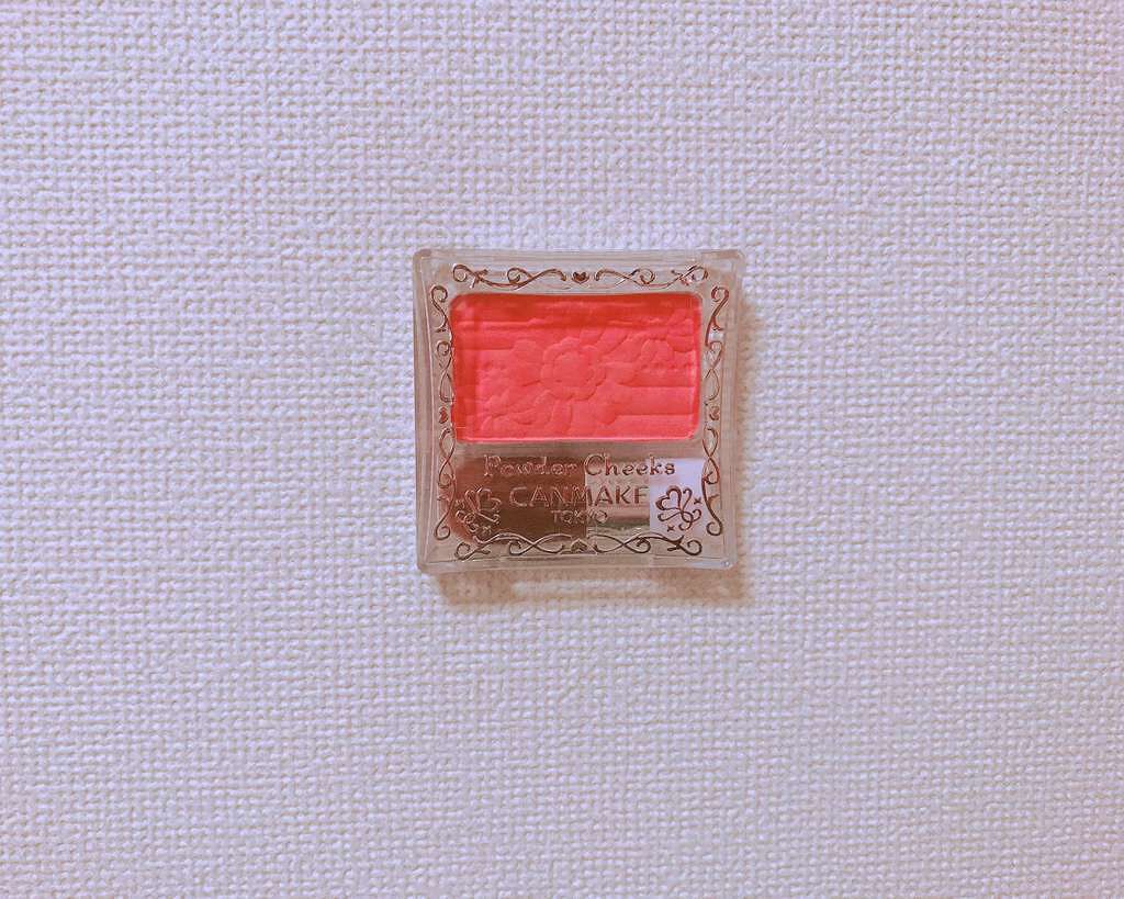 【旧品】パウダーチークス/キャンメイク/パウダーチークを使ったクチコミ（1枚目）