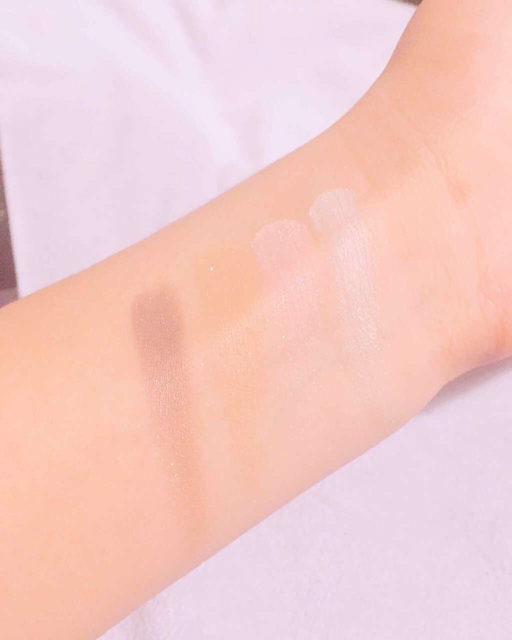 DNシャドウ パウダー/しまむら/アイシャドウパレットを使ったクチコミ(4枚目)