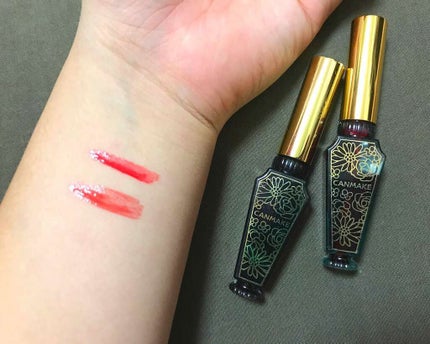 リップティントジャム/キャンメイク/リップグロスを使ったクチコミ(2枚目)