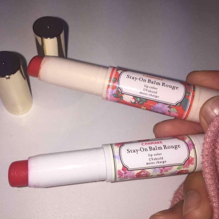 ステイオンバームルージュ/キャンメイク/口紅を使ったクチコミ(2枚目)