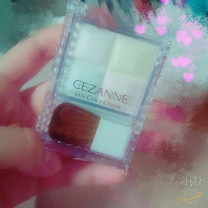 ミックスカラーチーク/CEZANNE/パウダーチークを使ったクチコミ(1枚目)