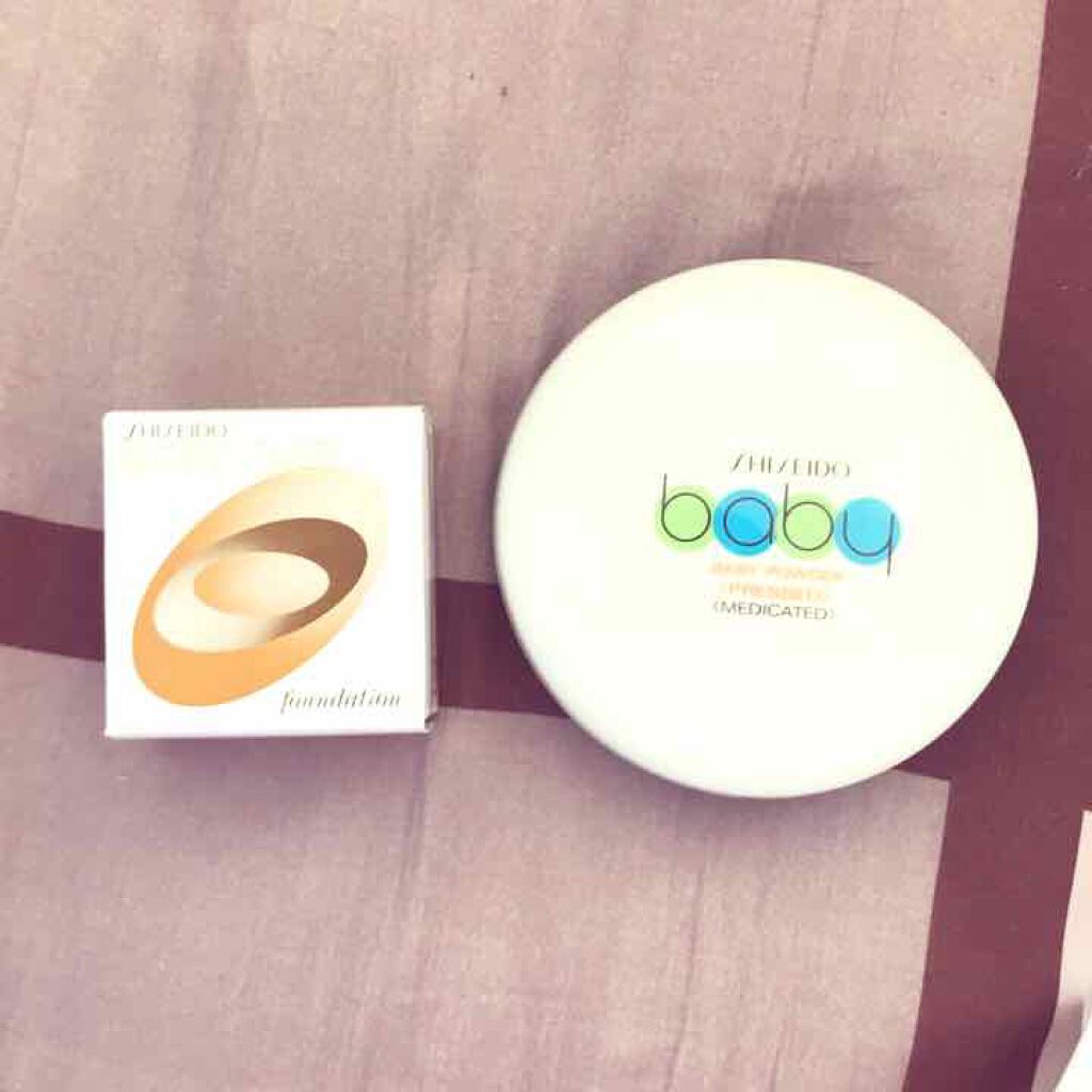 資生堂ベビーパウダー(プレスド)/ベビー/ボディパウダーを使ったクチコミ(1枚目)