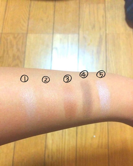 ファイブレイヤーズシャドウ N/excel/アイシャドウパレットを使ったクチコミ(3枚目)