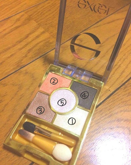 ファイブレイヤーズシャドウ N/excel/アイシャドウパレットを使ったクチコミ(2枚目)