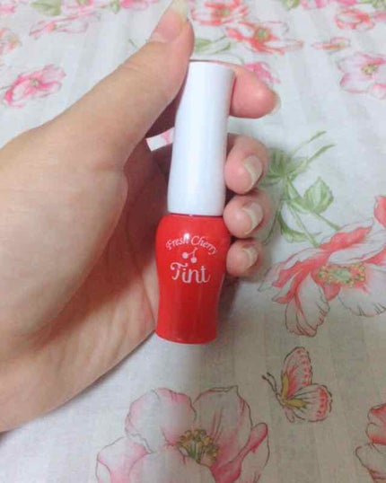 フレッシュチェリー リップティント/ETUDE/リップグロスを使ったクチコミ(1枚目)