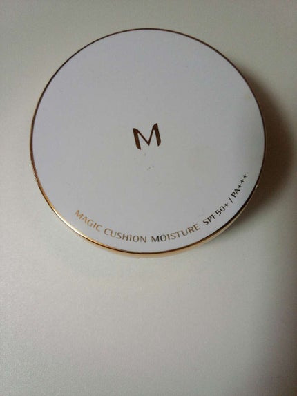M クッション ファンデーション(モイスチャー)/MISSHA/クッションファンデーションを使ったクチコミ(1枚目)