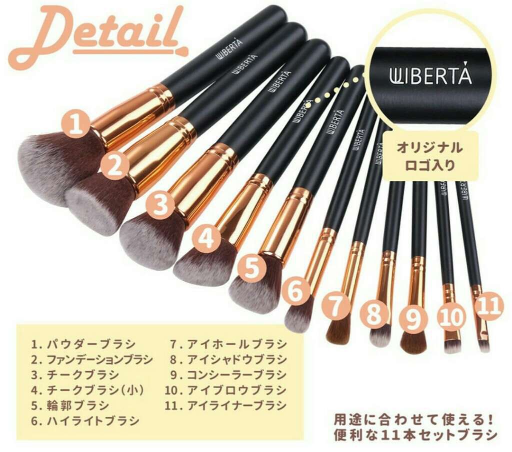 メイクブラシ/メイクブラシを使ったクチコミ（2枚目）