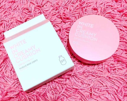 WHITE CREAMY CUSHION(ウユファンデ)/G9SKIN/化粧下地を使ったクチコミ(1枚目)