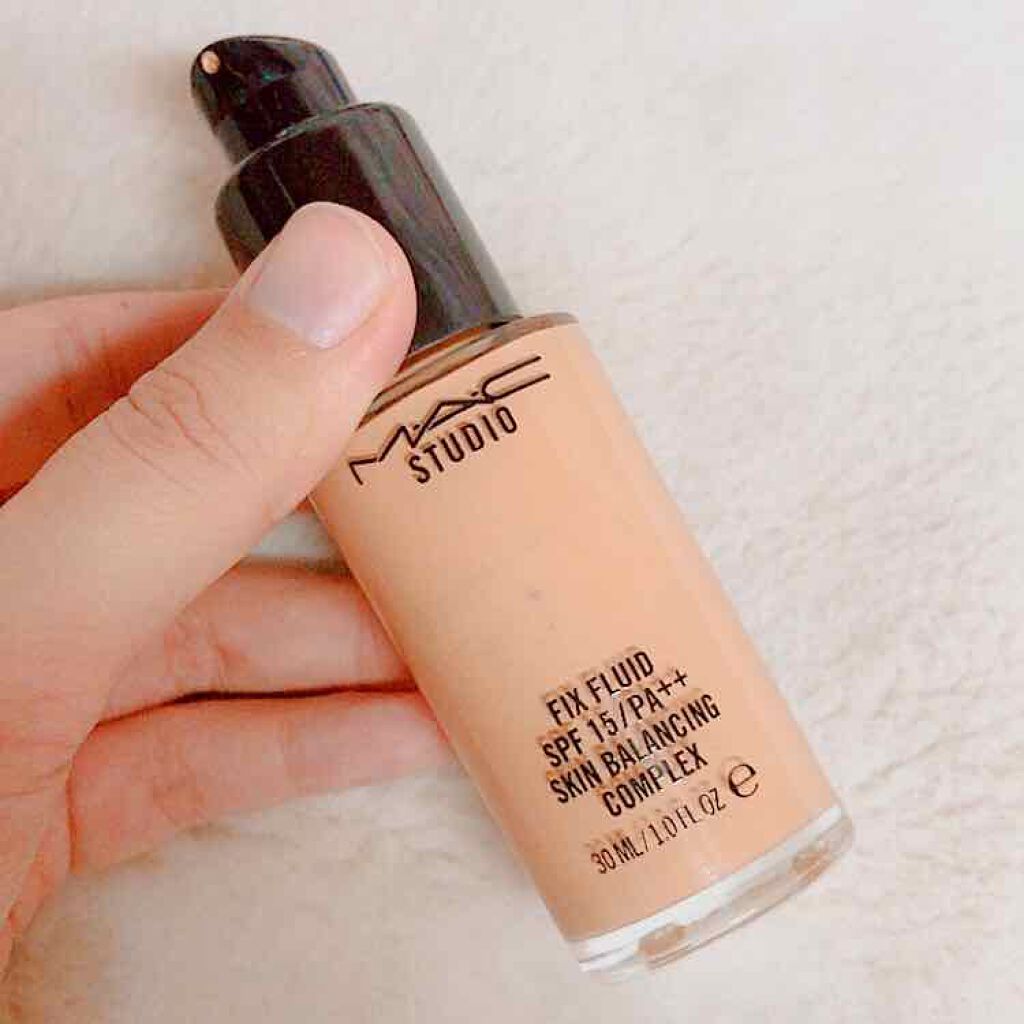スタジオフィックス フルイッド SPF 15/M・A・C/リキッドファンデーションを使ったクチコミ(1枚目)