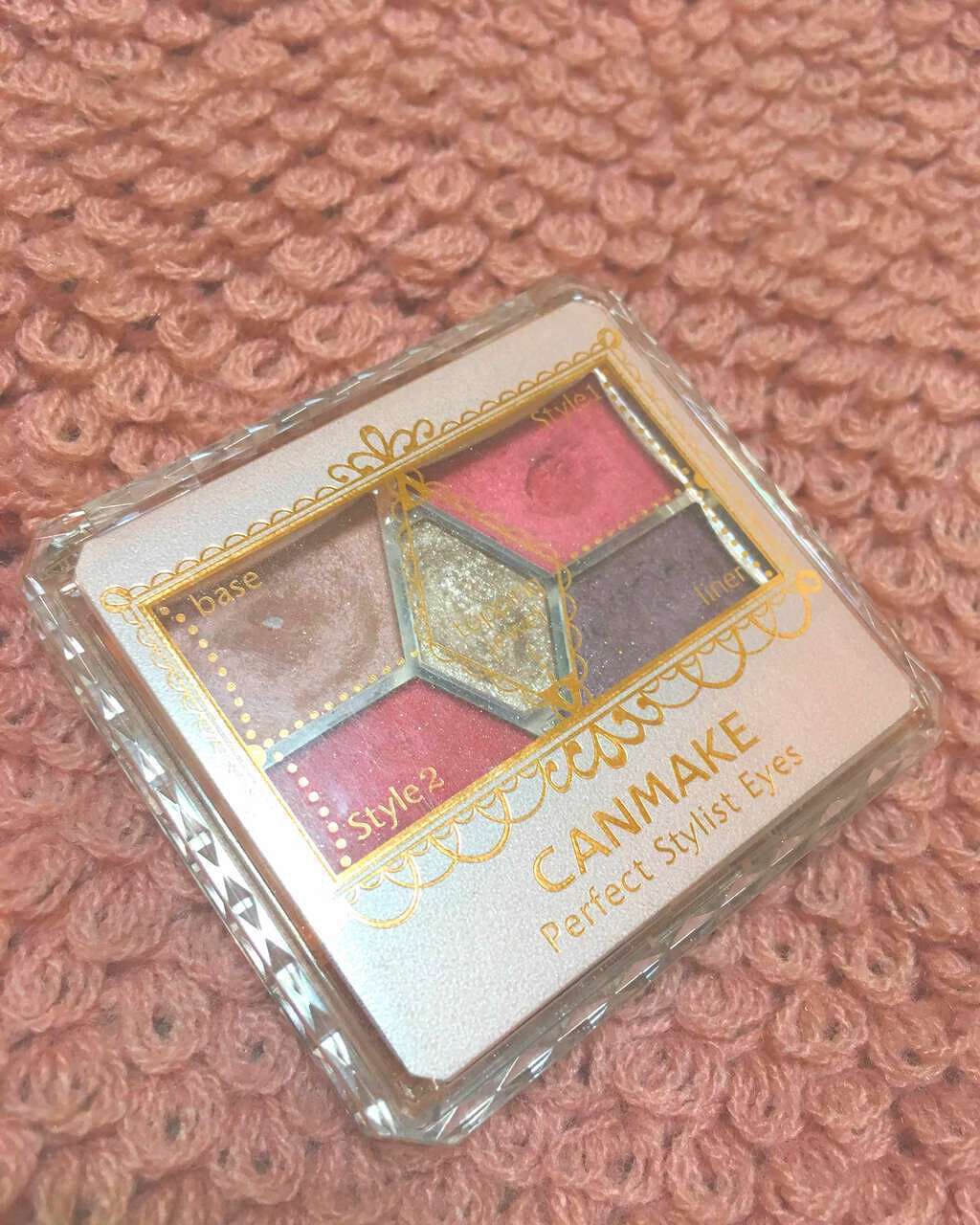 【旧品】パーフェクトスタイリストアイズ/キャンメイク/アイシャドウパレットを使ったクチコミ(1枚目)