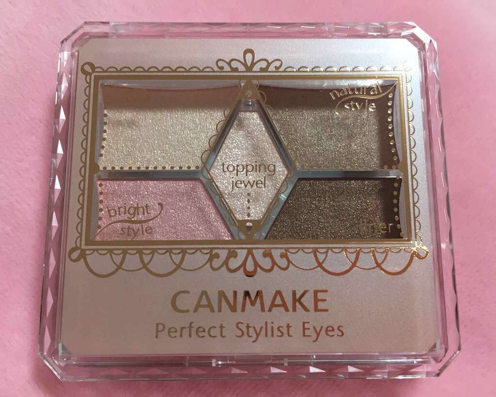 【旧品】パーフェクトスタイリストアイズ/キャンメイク/アイシャドウパレットを使ったクチコミ(1枚目)