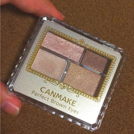 パーフェクトブラウンアイズ/キャンメイク/ジェル・クリームアイシャドウを使ったクチコミ(1枚目)