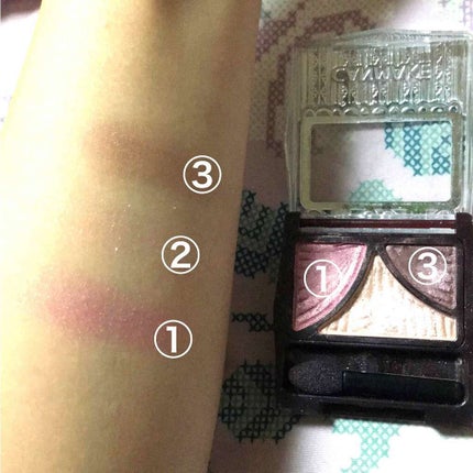 【旧品】パーフェクトスタイリストアイズ/キャンメイク/アイシャドウパレットを使ったクチコミ(2枚目)