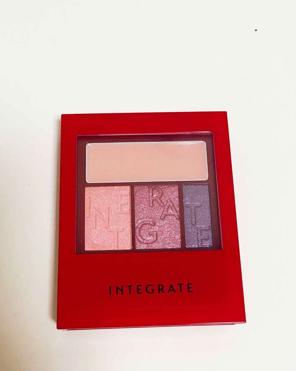 アクセントカラーアイズ CC/インテグレート/アイシャドウパレットを使ったクチコミ(1枚目)
