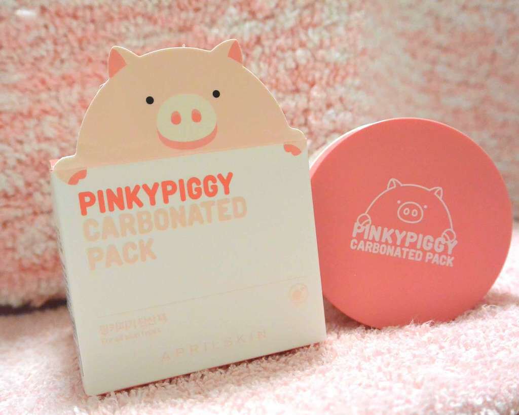 ピンキーピギー炭酸パック/APRILSKIN/洗い流すパック・マスクを使ったクチコミ(1枚目)