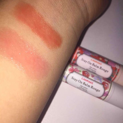 ステイオンバームルージュ/キャンメイク/口紅を使ったクチコミ(3枚目)