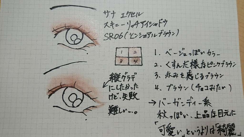 スキニーリッチシャドウ/excel/アイシャドウパレットを使ったクチコミ(2枚目)