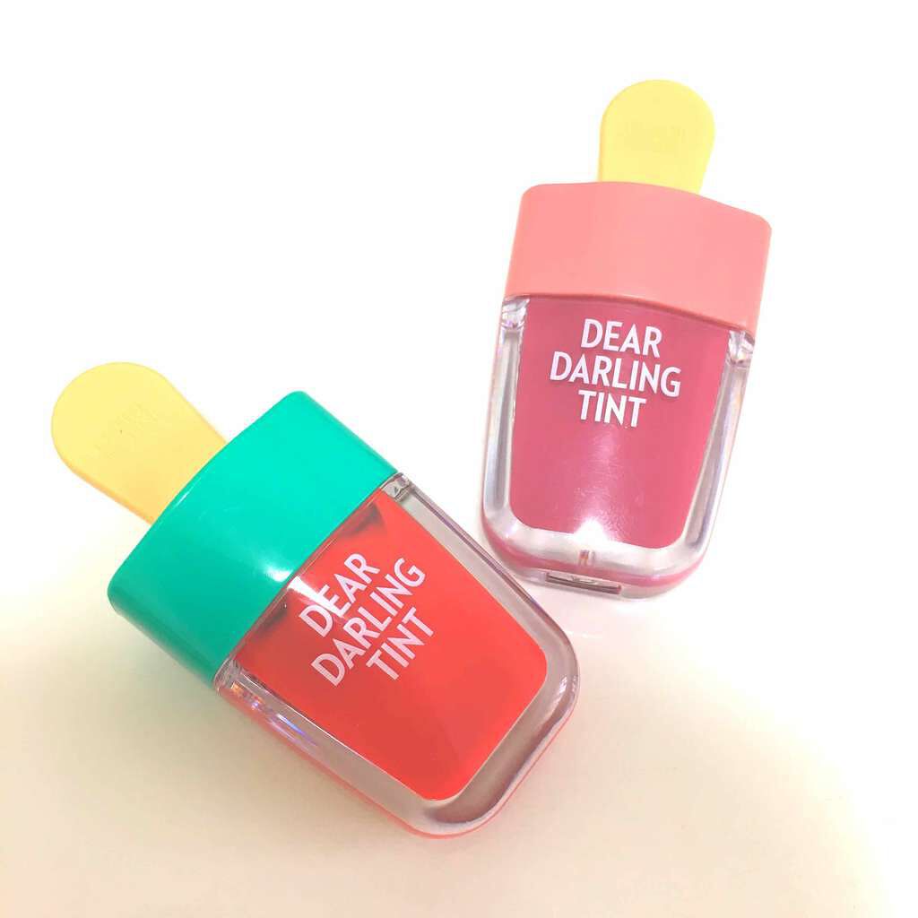 ディアダーリン ウォータージェルティント (アイスティント)/ETUDE/口紅を使ったクチコミ(1枚目)