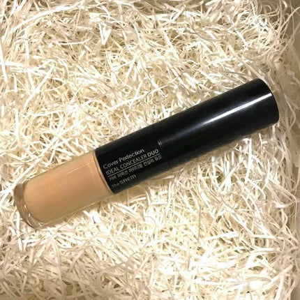 カバーパーフェクション アイディールコンシーラー デュオ/the SAEM/スティックコンシーラーを使ったクチコミ(1枚目)