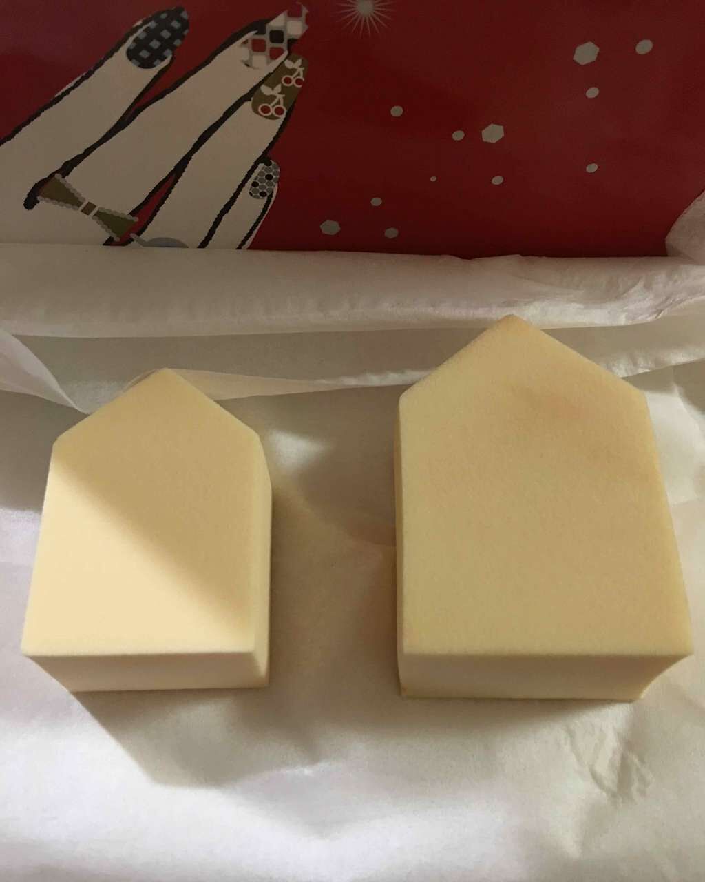 ジェリータッチスポンジ ハウス型/ロージーローザ/パフ・スポンジを使ったクチコミ（2枚目）