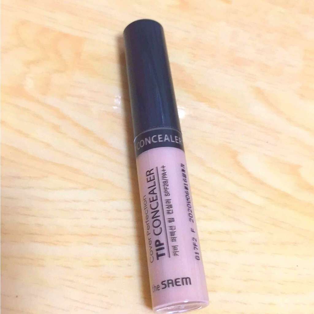 カバーパーフェクション チップコンシーラー/the SAEM/リキッドコンシーラーを使ったクチコミ(1枚目)
