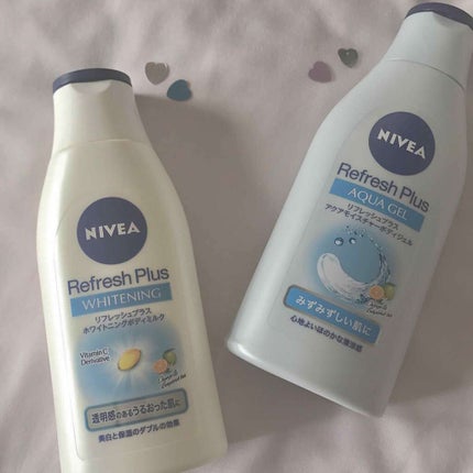 リフレッシュプラス ホワイトニング ボディミルク/ニベア/ボディミルクを使ったクチコミ(1枚目)