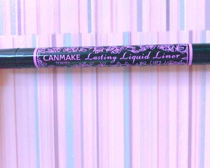 ラスティングリキッドライナー/キャンメイク/リキッドアイライナーを使ったクチコミ(1枚目)