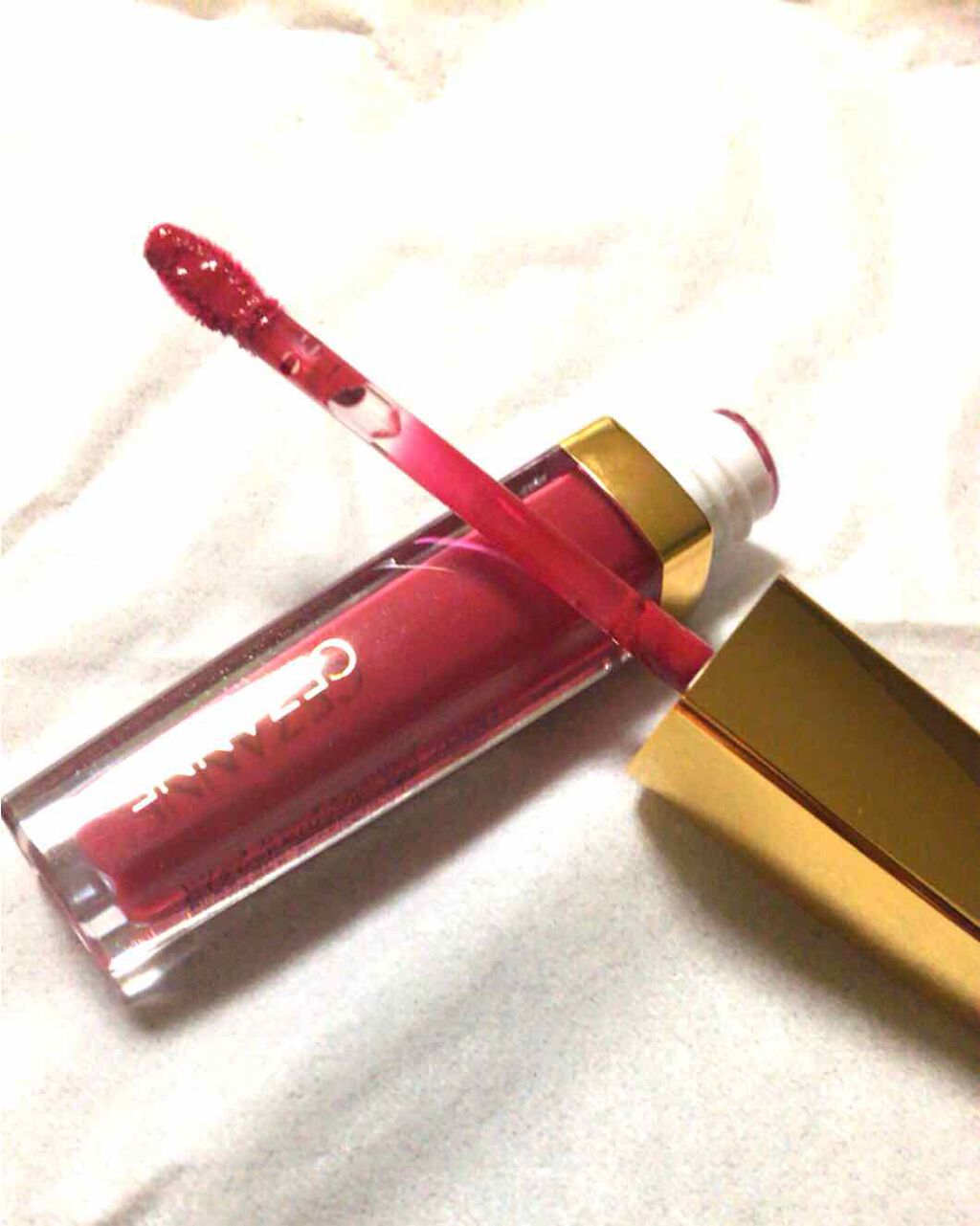 カラーティントリップ/CEZANNE/リップティントを使ったクチコミ（2枚目）