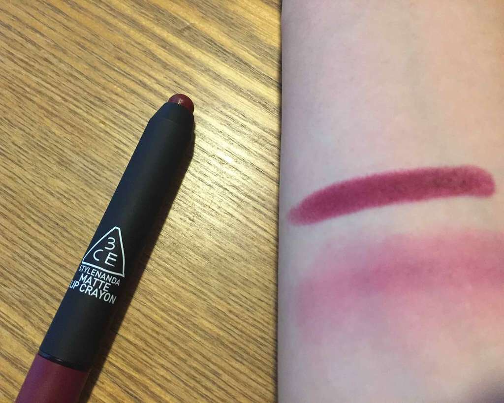MATTE LIP CRAYON/3CE/口紅を使ったクチコミ(2枚目)