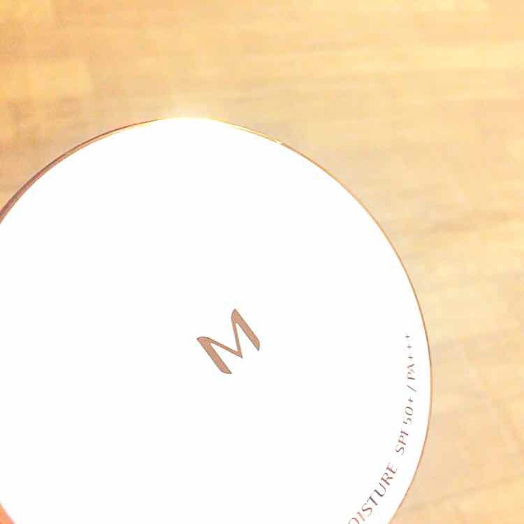 M クッション ファンデーション(モイスチャー)/MISSHA/クッションファンデーションを使ったクチコミ（1枚目）
