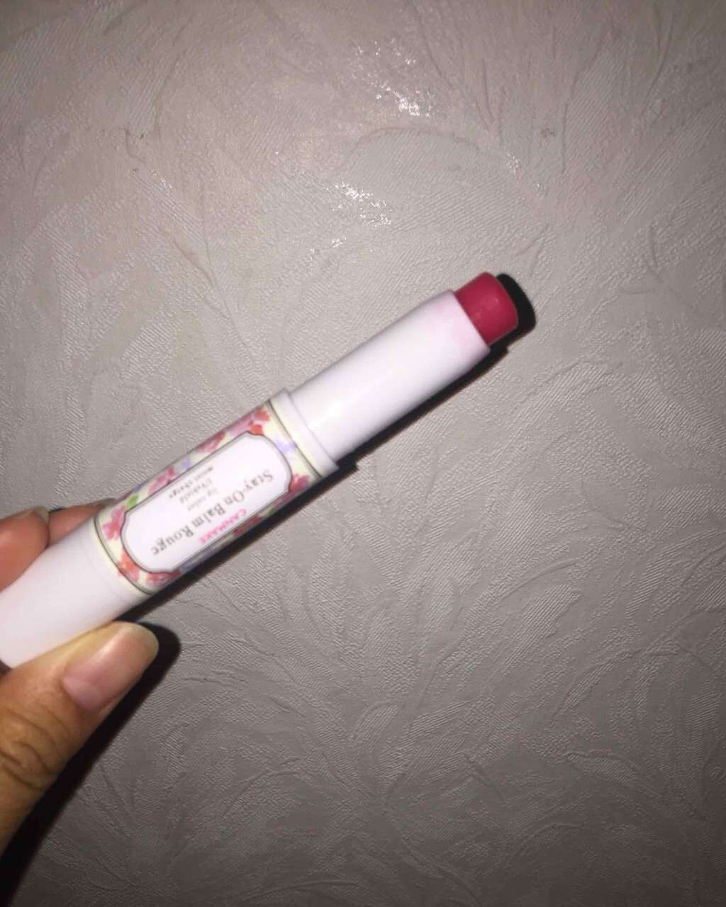 ステイオンバームルージュ/キャンメイク/口紅を使ったクチコミ(2枚目)