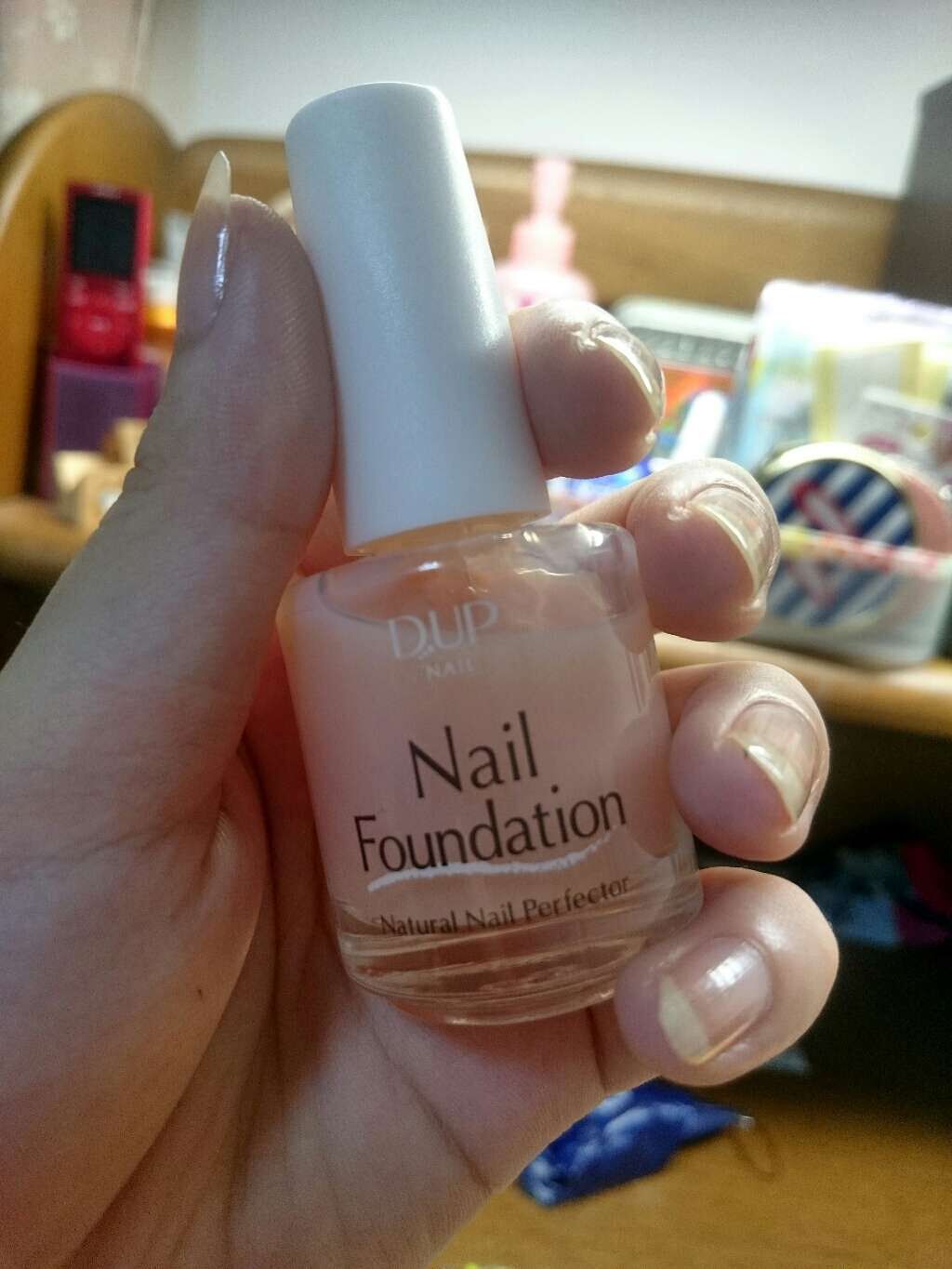 ディーアップファンデーション/D-UP/ネイルベースコートを使ったクチコミ(1枚目)