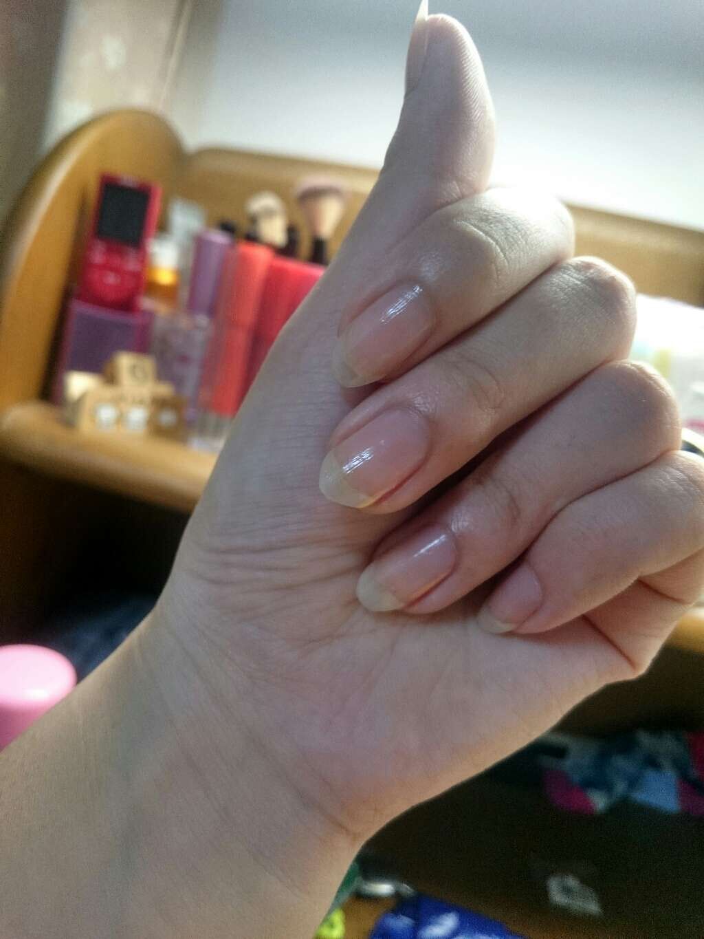 ディーアップファンデーション/D-UP/ネイルベースコートを使ったクチコミ(2枚目)