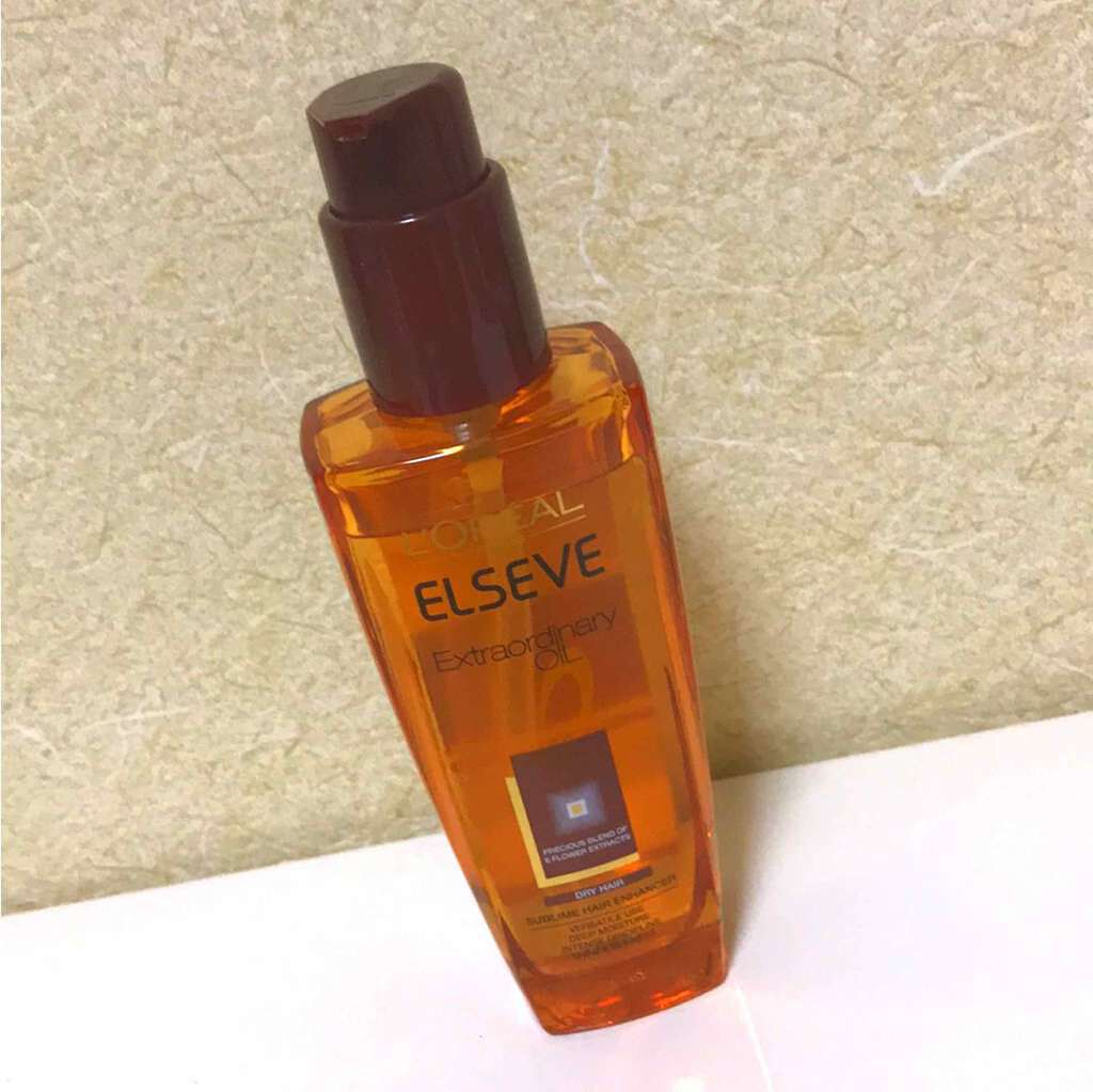 エルセーヴ エクストラオーディナリーオイル エクストラリッチ フィニッシュ/ロレアル パリ/ヘアオイルを使ったクチコミ(1枚目)