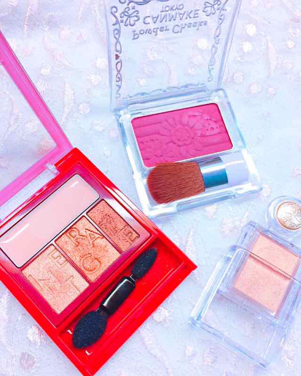 アクセントカラーアイズ CC/インテグレート/アイシャドウパレットを使ったクチコミ（1枚目）