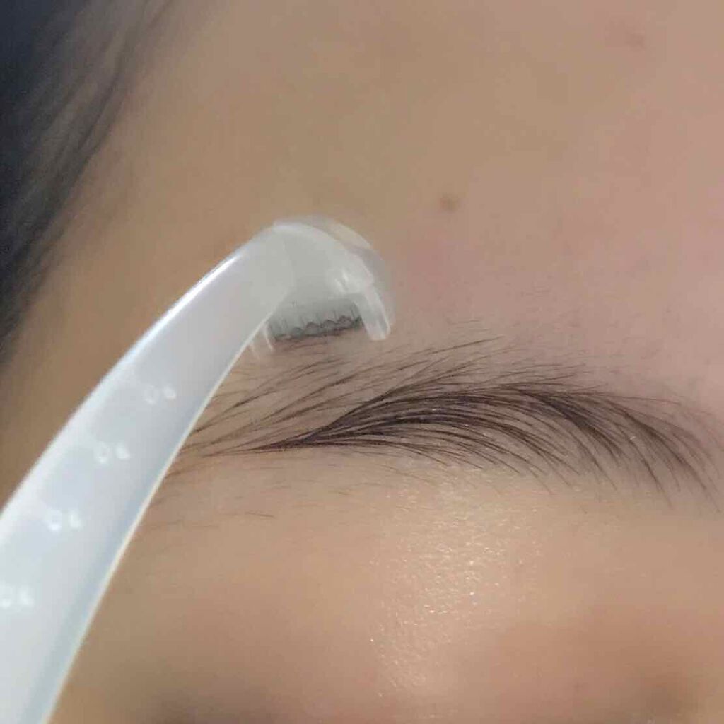 折りたたみ式・眉メイク用かみそり/無印良品/シェーバーを使ったクチコミ(2枚目)