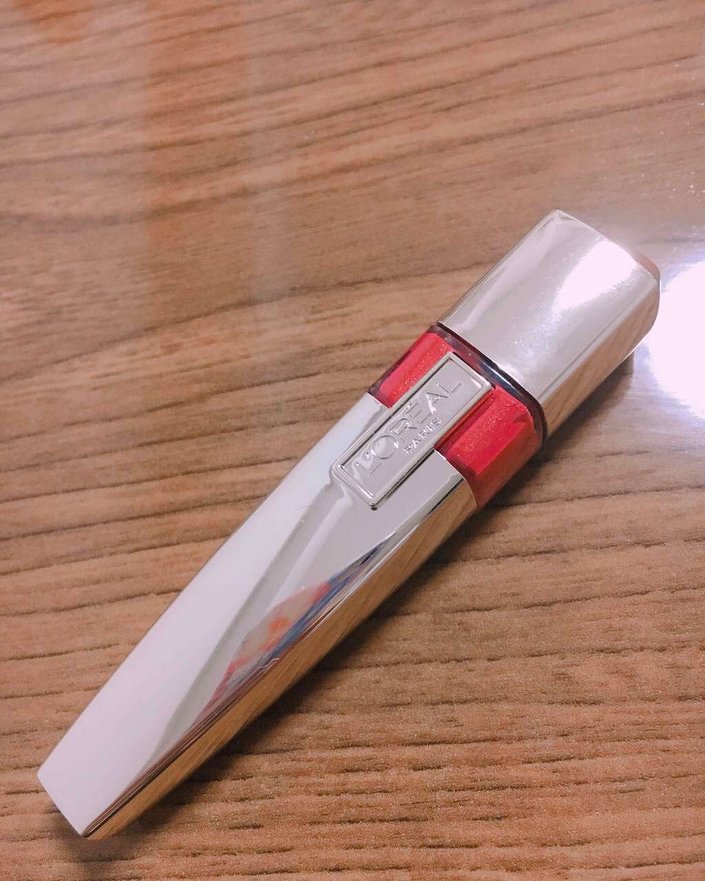 シャインカレス/ロレアル パリ/口紅を使ったクチコミ(1枚目)