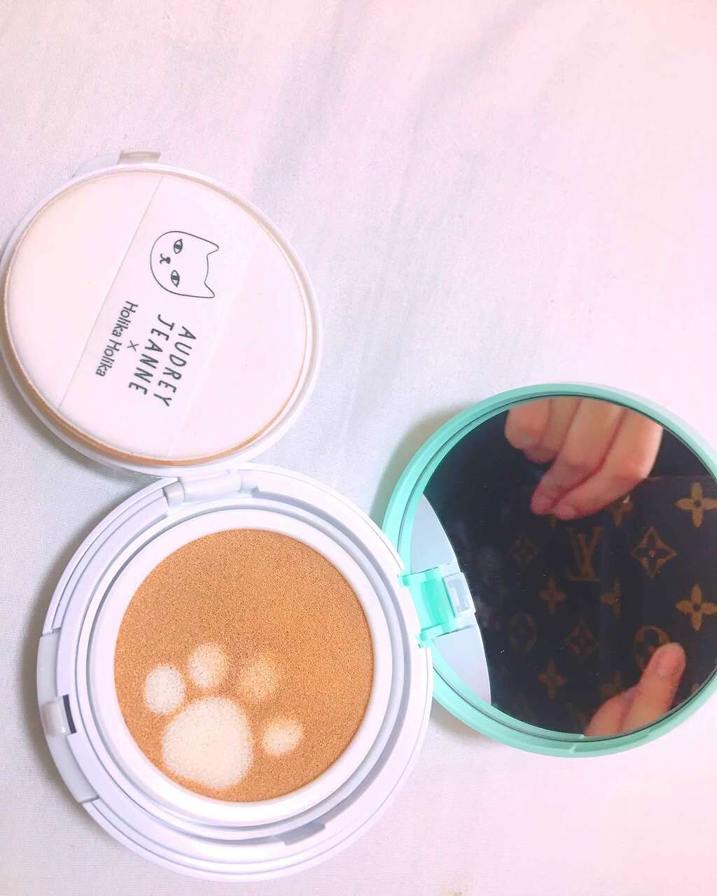 ハートフル ドドキャット ジェルティントバー/HOLIKA HOLIKA/リップティントを使ったクチコミ(1枚目)