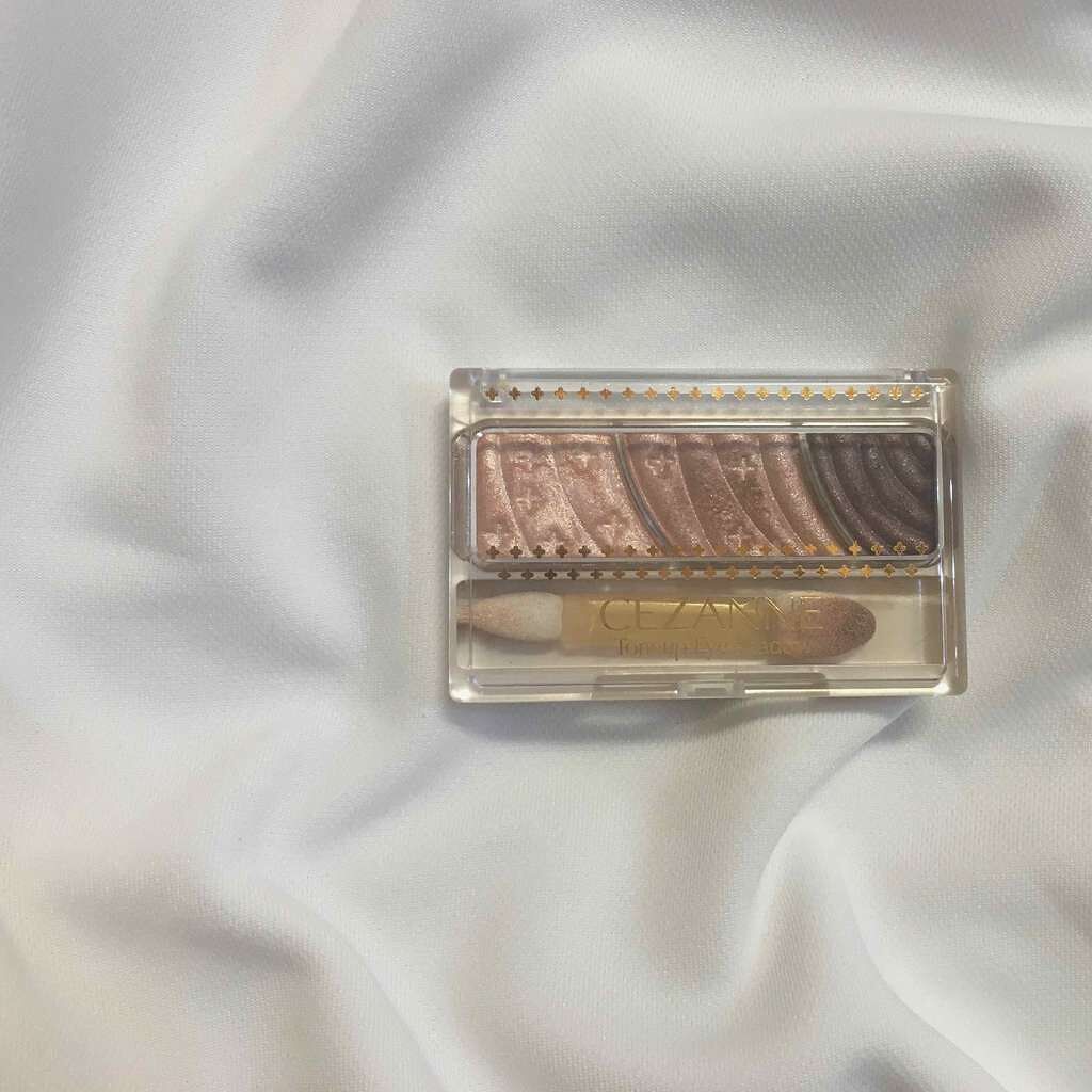 トーンアップアイシャドウ/CEZANNE/アイシャドウパレットを使ったクチコミ(1枚目)