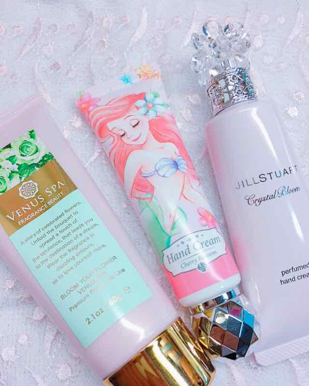 プレミアム ハンド＆ネイルクリーム  ガーデンマリアージュ/ヴィーナススパ/ハンドクリームを使ったクチコミ（1枚目）