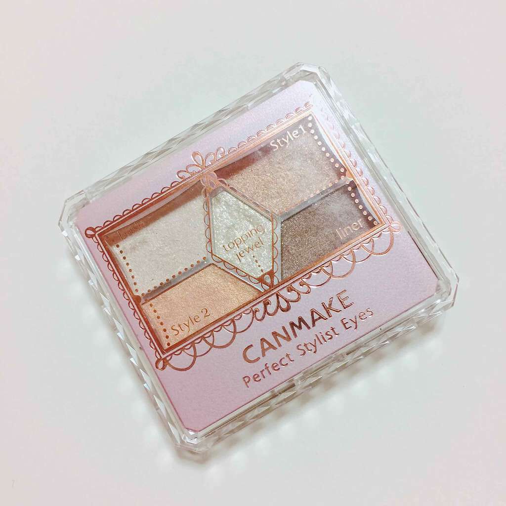 【旧品】パーフェクトスタイリストアイズ/キャンメイク/アイシャドウパレットを使ったクチコミ（1枚目）