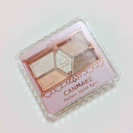 【旧品】パーフェクトスタイリストアイズ/キャンメイク/アイシャドウパレットを使ったクチコミ(1枚目)
