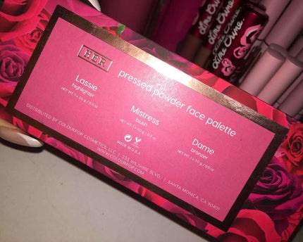 FEM ROSA HER プレストパウダー フェイスパレット/ColourPop/プレストパウダーを使ったクチコミ(3枚目)