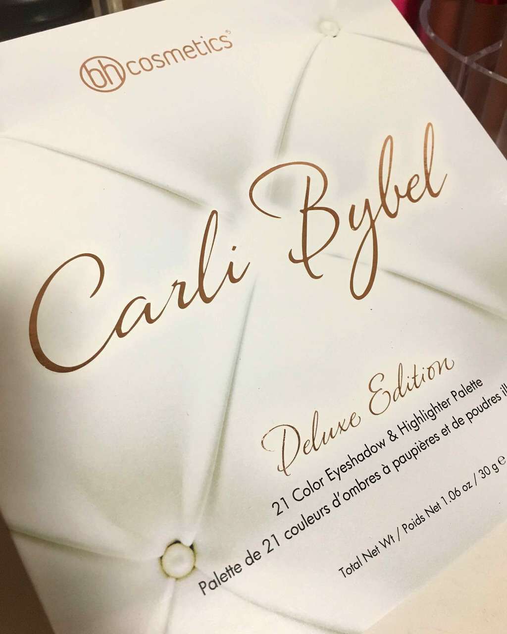 Carli Bybel Deluxe Edition 21 Color Eyeshadow & Highlighter Palette/bh cosmetics/アイシャドウパレットを使ったクチコミ(3枚目)