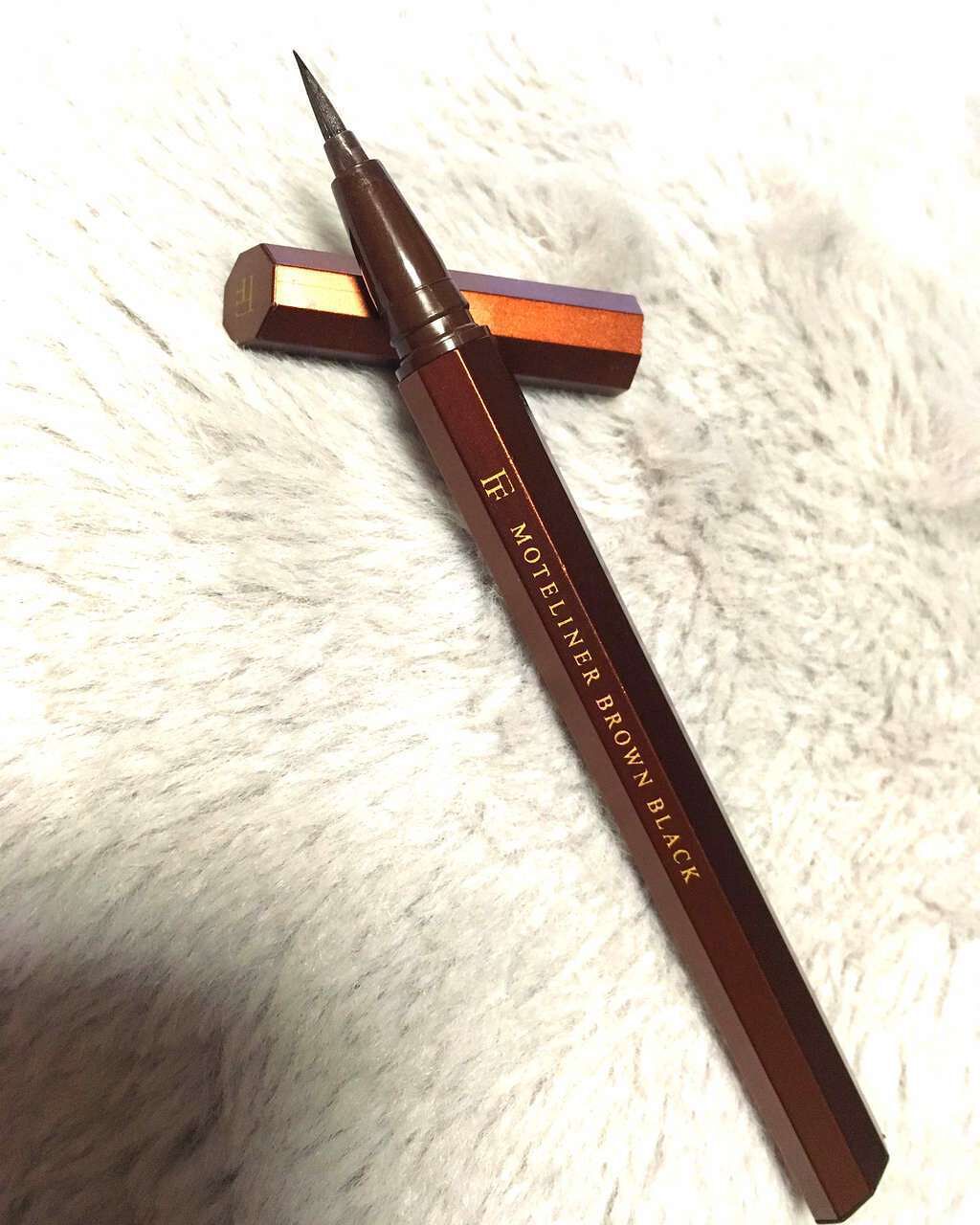 モテライナー リキッド/UZU BY FLOWFUSHI/リキッドアイライナーを使ったクチコミ(1枚目)