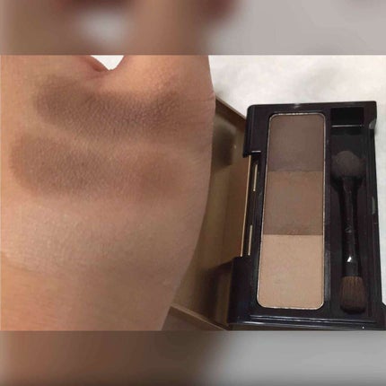 エクスクィシテ アイブローパレット/DAISO/パウダーアイブロウを使ったクチコミ(2枚目)