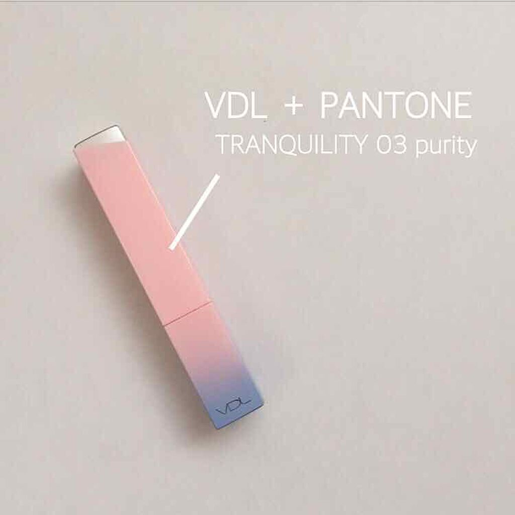 EXPERT COLOR LIP CUBE MARBLE GLOW (エクスパート カラー リップ キューブ マーブル グロウ)/VDL/口紅を使ったクチコミ(1枚目)