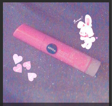 モイストピュアカラーリップ/ニベア/リップクリームを使ったクチコミ(1枚目)