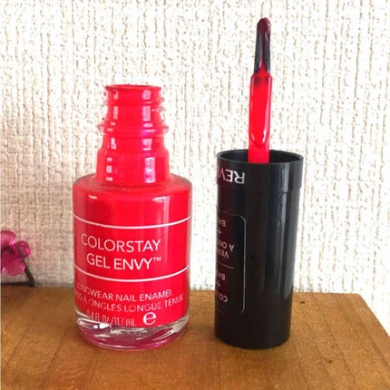 カラーステイ ジェル エンビー ロングウェア ネイル エナメル/REVLON/マニキュアを使ったクチコミ(2枚目)