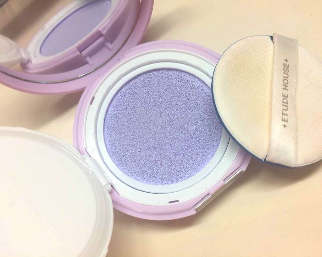 エニークッション カラーコレクター/ETUDE/化粧下地を使ったクチコミ(2枚目)